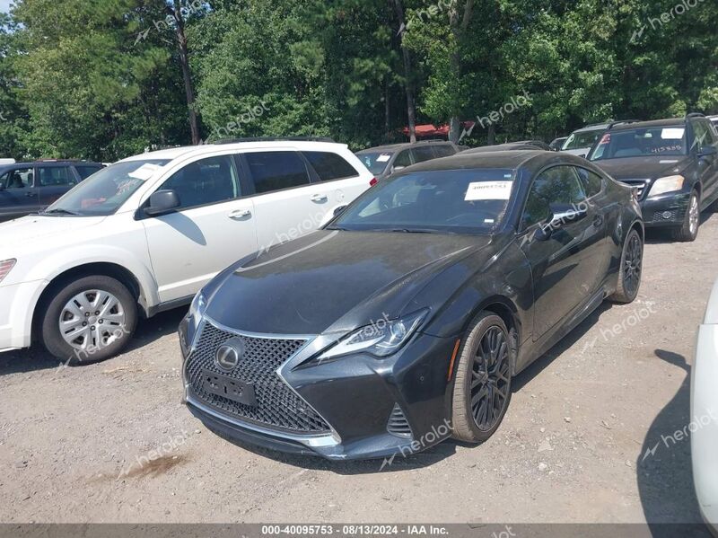 2021 LEXUS RC 350 Black  gas JTHDZ5BC6M5023379 photo #3