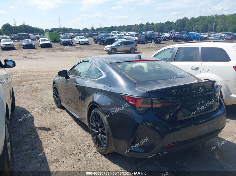 2021 LEXUS RC 350 Black  gas JTHDZ5BC6M5023379 photo #4