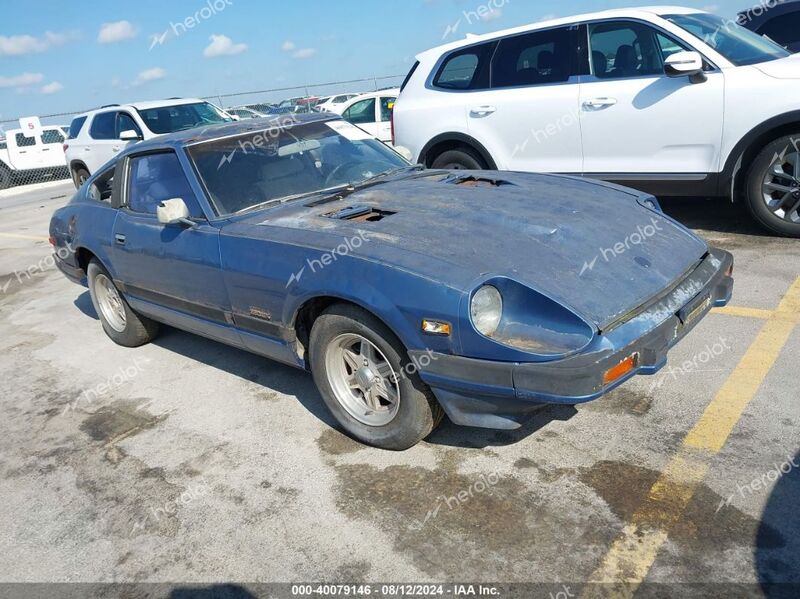 1982 DATSUN 280ZX Blue  Gasoline JN1HZ04S4CX450530 photo #1