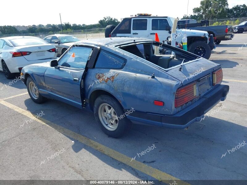 1982 DATSUN 280ZX Blue  Gasoline JN1HZ04S4CX450530 photo #4