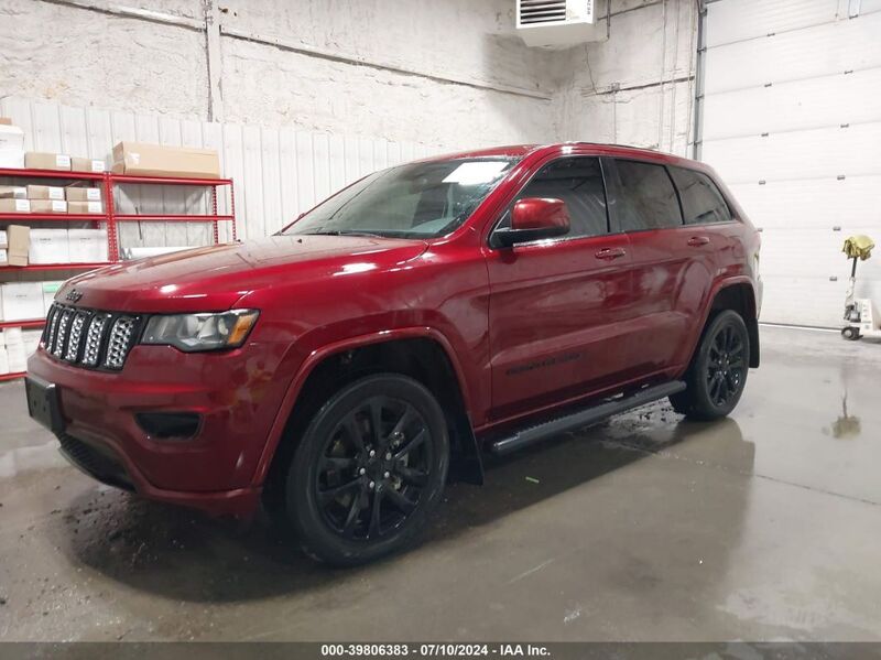 2021 JEEP GRAND CHEROKEE LAREDO X 4X4 Red  Flexible Fuel 1C4RJFAG3MC553121 photo #3