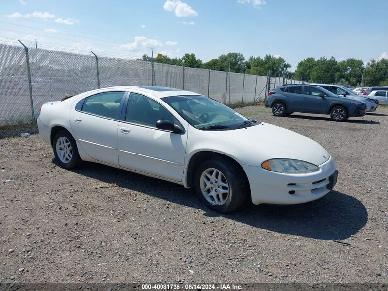 2002 DODGE INTREPID SE White  Gasoline 2B3HD46R92H126233 photo #1