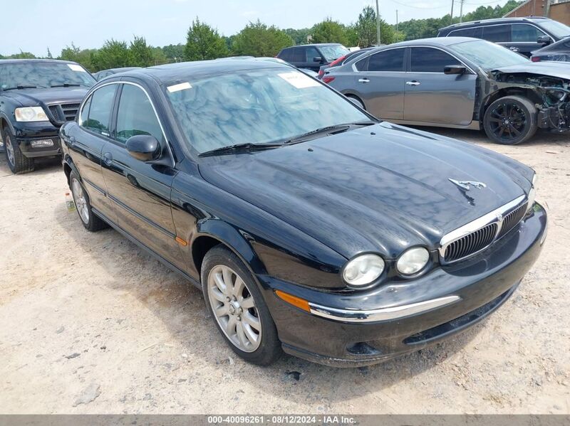 2002 JAGUAR X-TYPE 2.5L Black  Gasoline SAJEA51D12XC53375 photo #1