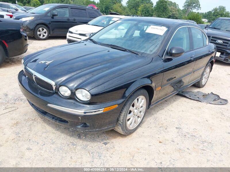 2002 JAGUAR X-TYPE 2.5L Black  Gasoline SAJEA51D12XC53375 photo #3