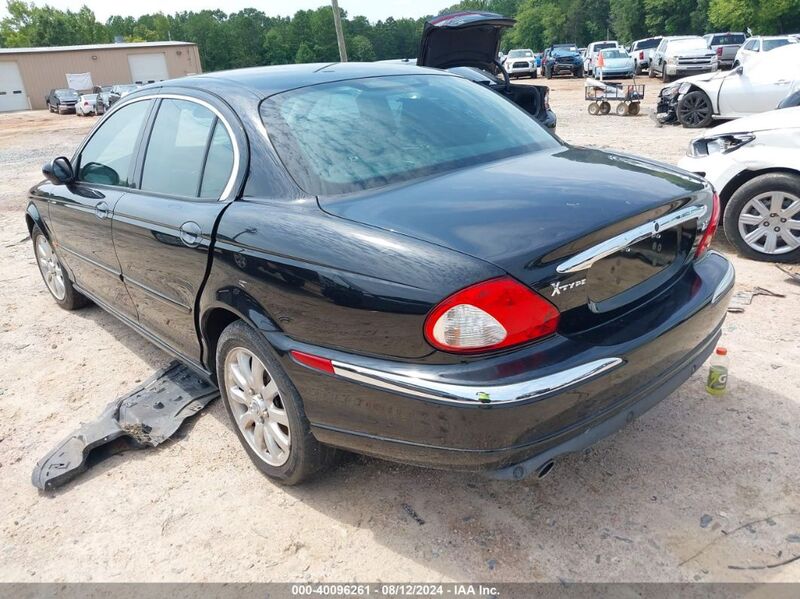 2002 JAGUAR X-TYPE 2.5L Black  Gasoline SAJEA51D12XC53375 photo #4