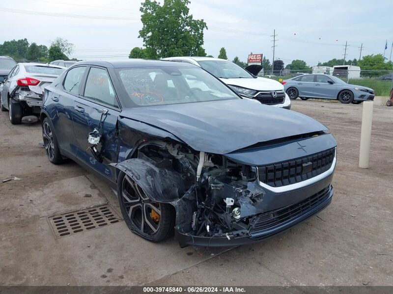 2022 POLESTAR 2 LONG RANGE DUAL MOTOR Blue  Electric LPSED3KAXNL054700 photo #1