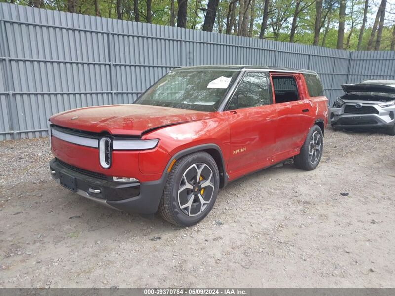 2023 RIVIAN R1S ADVENTURE Orange  Electric 7PDSGABAXPN024666 photo #3