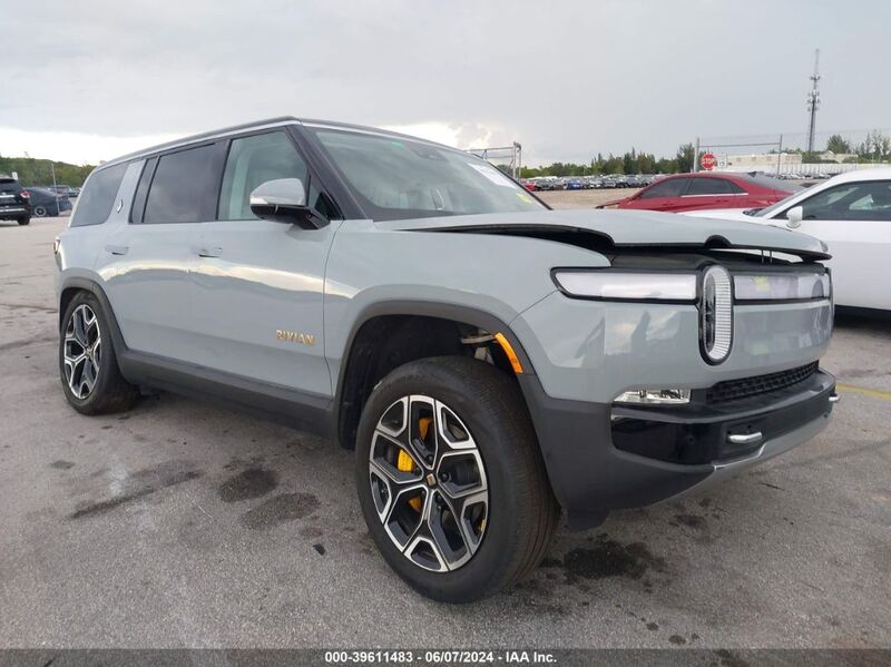 2023 RIVIAN R1S LAUNCH EDITION Gray  Electric 7PDSGABL8PN006734 photo #1