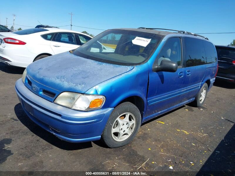 1997 OLDSMOBILE SILHOUETTE GL Blue  Gasoline 1GHDX03E9VD213849 photo #3