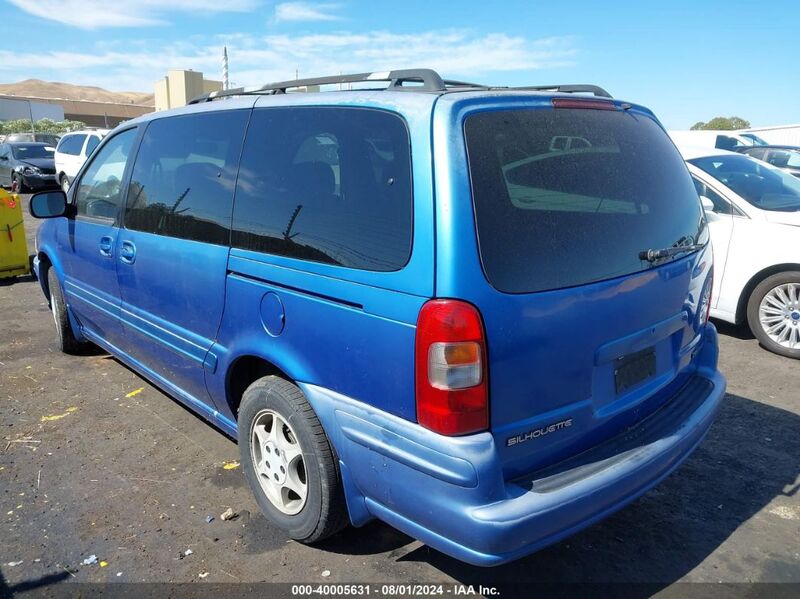 1997 OLDSMOBILE SILHOUETTE GL Blue  Gasoline 1GHDX03E9VD213849 photo #4