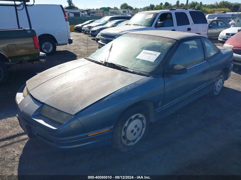 1993 SATURN SC1 Blue  Gasoline 1G8ZE1597PZ281235 photo #3