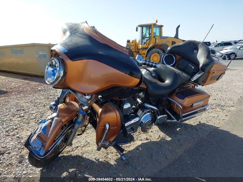 2008 HARLEY-DAVIDSON FLHTCUI 105TH ANNIVERSARY EDITION Orange  Other 1HD1FC4418Y657337 photo #3