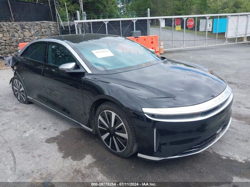 2022 LUCID AIR DREAM EDITION Black  Electric 50EA1DAA3NA002709 photo #1