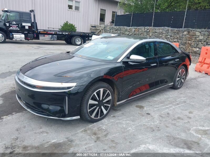 2022 LUCID AIR DREAM EDITION Black  Electric 50EA1DAA3NA002709 photo #3