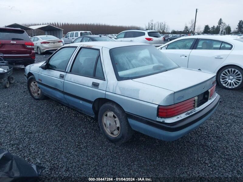 1991 CHEVROLET CORSICA LT Blue  Gasoline 1G1LT53T1MY161237 photo #4