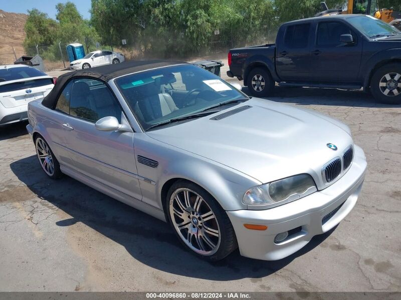 2005 BMW M3 Silver  Gasoline WBSBR93435PK10116 photo #1