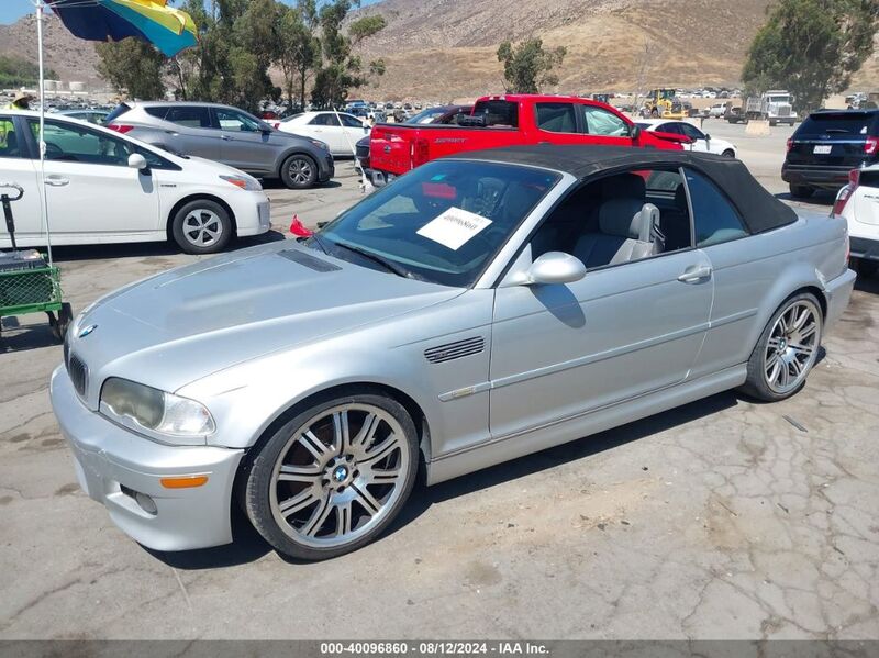 2005 BMW M3 Silver  Gasoline WBSBR93435PK10116 photo #3