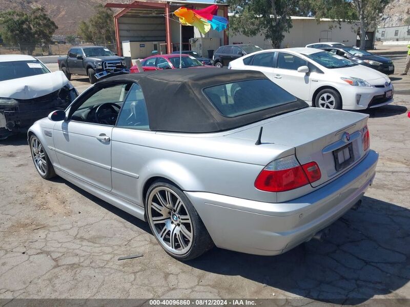 2005 BMW M3 Silver  Gasoline WBSBR93435PK10116 photo #4