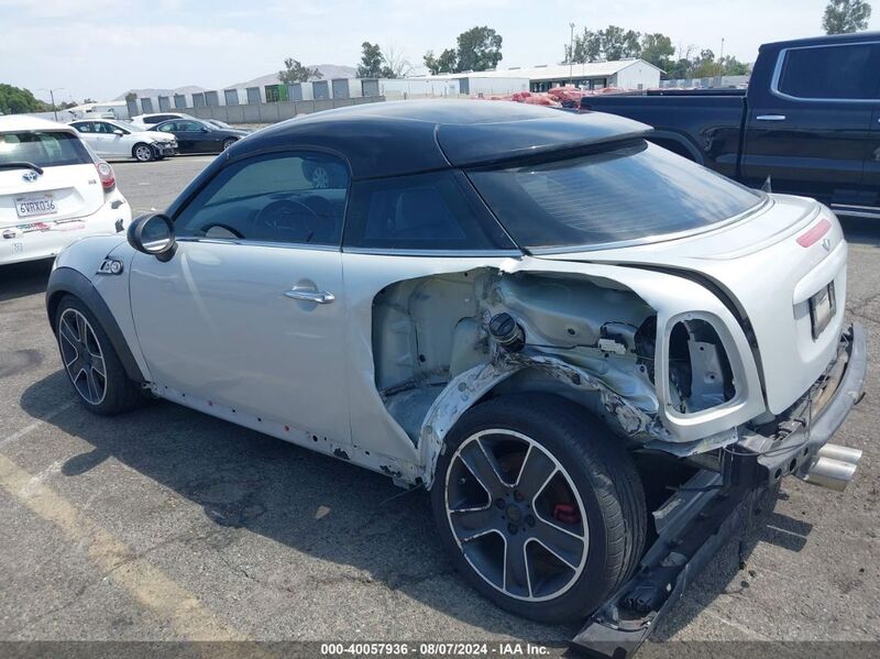 2012 MINI JOHN COOPER WORKS Silver  Gasoline WMWSX5C54CT141159 photo #4