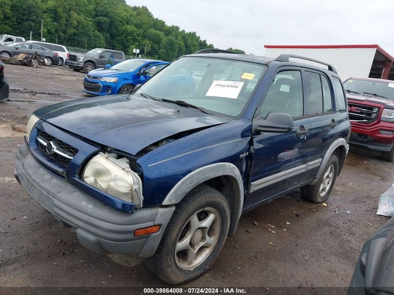 2004 SUZUKI VITARA V6 LX Dark Blue  Gasoline 2S3TD62VX46102529 photo #3