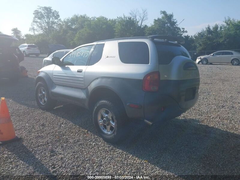 1999 ISUZU VEHICROSS Silver  Gasoline JACCN57X3X7991855 photo #4