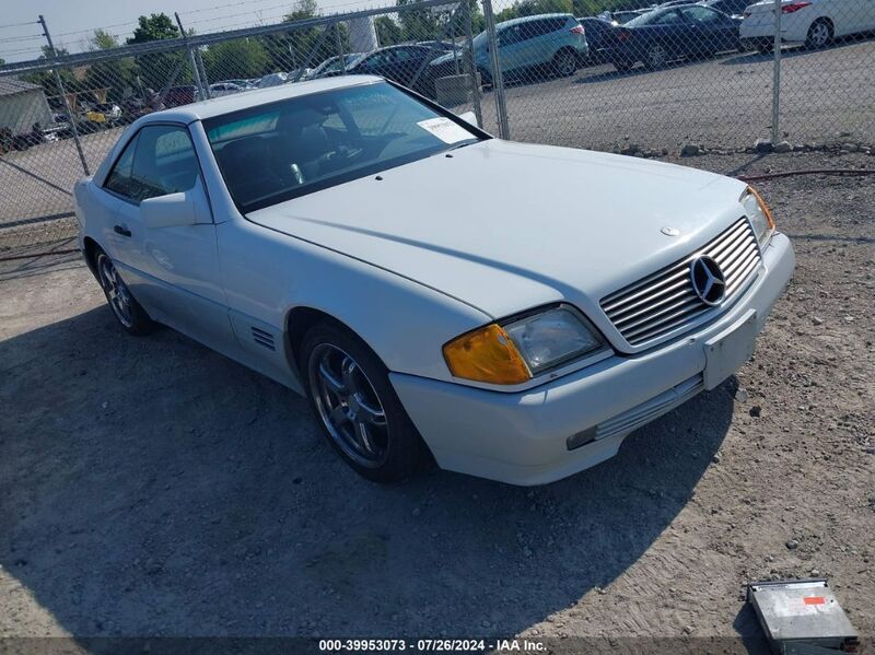 1991 MERCEDES-BENZ 500 SL White  Gasoline WDBFA66EXMF034266 photo #1