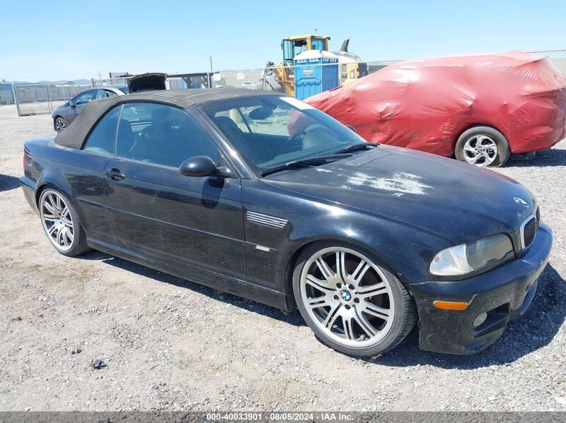 2003 BMW M3 Black  Gasoline WBSBR93473PK03554 photo #1