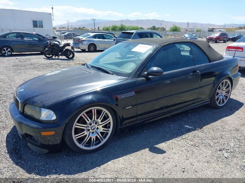 2003 BMW M3 Black  Gasoline WBSBR93473PK03554 photo #3