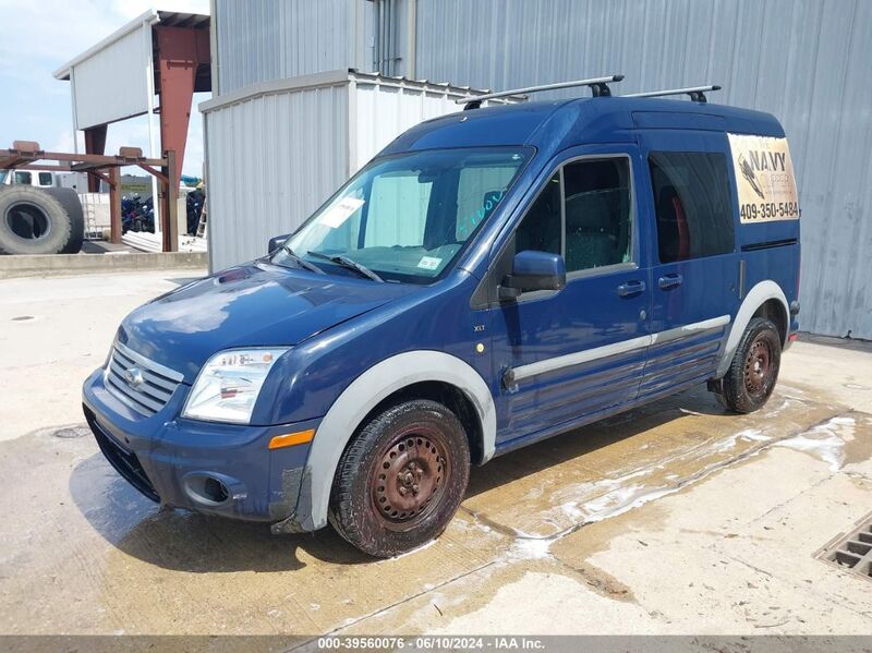 2012 FORD TRANSIT CONNECT XLT Blue  Gasoline NM0KS9BN3CT101047 photo #3