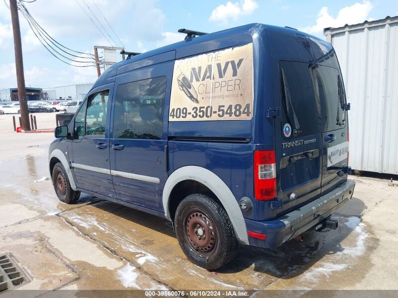 2012 FORD TRANSIT CONNECT XLT Blue  Gasoline NM0KS9BN3CT101047 photo #4