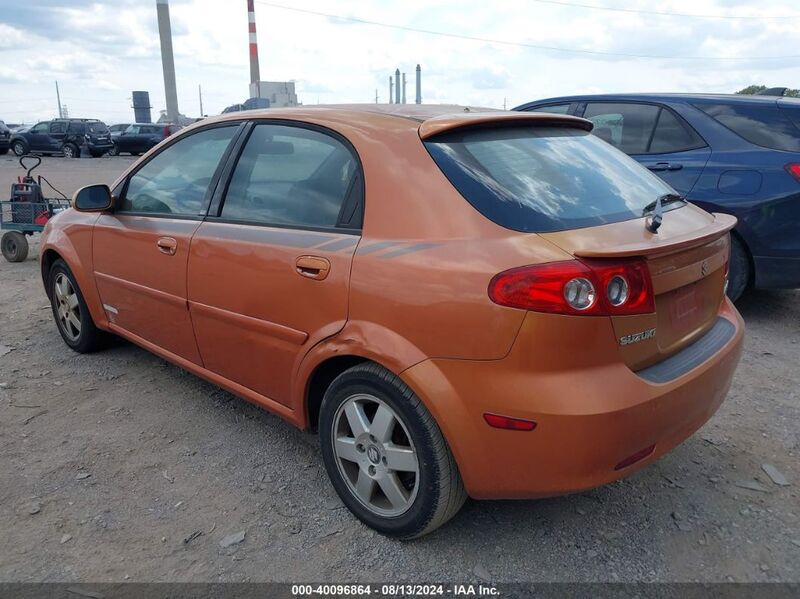 2005 SUZUKI RENO EX Orange  Gasoline KL5JJ66Z45K168137 photo #4