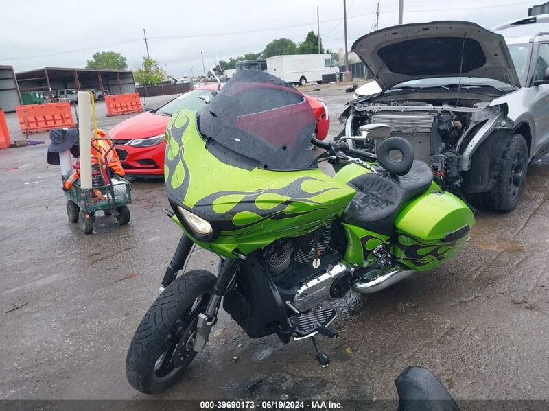 2013 VICTORY MOTORCYCLES CROSS COUNTRY Green  Other 5VPDW36N1D3019604 photo #3