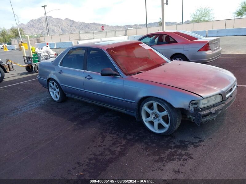 1991 ACURA LEGEND LS Silver  Gasoline JH4KA7671MC017640 photo #1