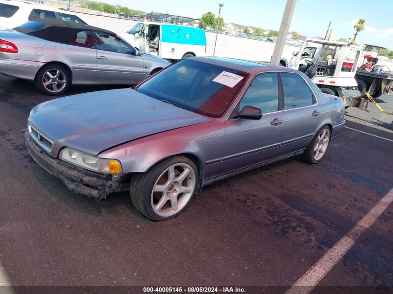 1991 ACURA LEGEND LS Silver  Gasoline JH4KA7671MC017640 photo #3