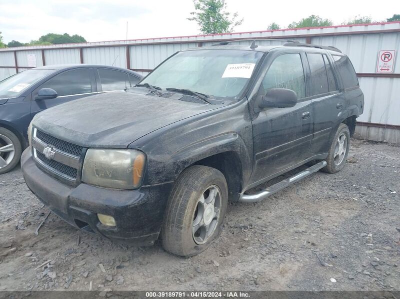 2008 CHEVROLET TRAILBLAZER LT Black 4dr spor gas 1GNDS13S182183057 photo #3