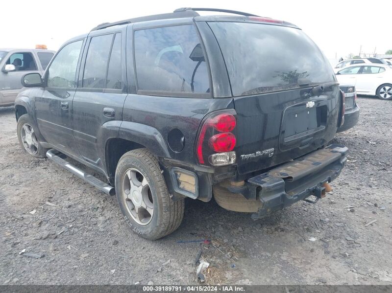 2008 CHEVROLET TRAILBLAZER LT Black 4dr spor gas 1GNDS13S182183057 photo #4