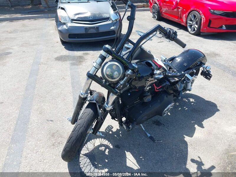 2013 HARLEY-DAVIDSON FXDB DYNA STREET BOB Black  Other 1HD1GX419DC324319 photo #3