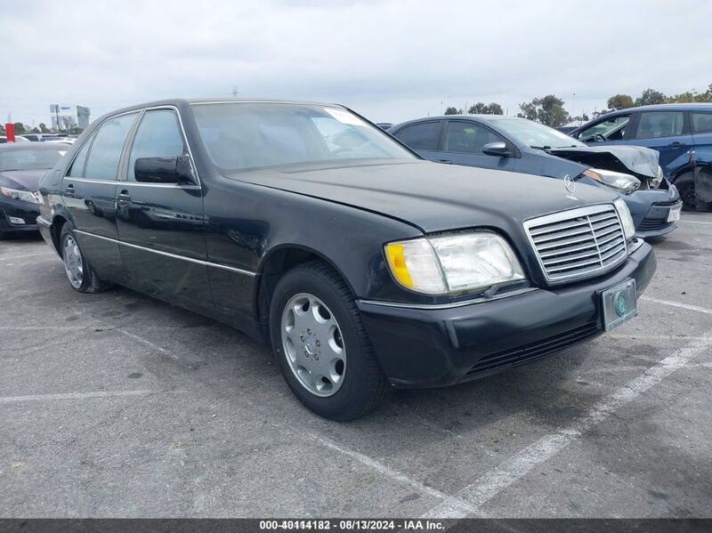 1993 MERCEDES-BENZ 500 SEL Black  Gasoline WDBGA51E8PA112809 photo #1