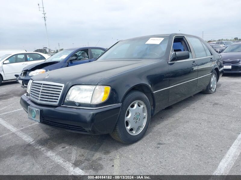 1993 MERCEDES-BENZ 500 SEL Black  Gasoline WDBGA51E8PA112809 photo #3