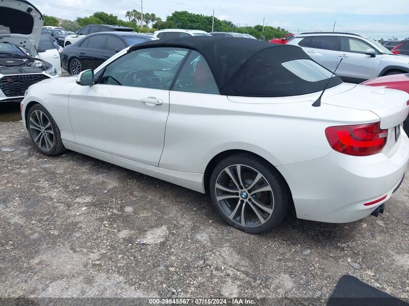 2017 BMW 230I White  Gasoline WBA2K9C33H7A26317 photo #4