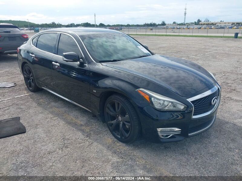 2015 INFINITI Q70L 5.6 Black  Gasoline JN1AY1PPXFM170134 photo #1