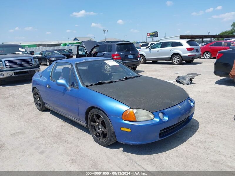 1994 HONDA CIVIC DEL SOL SI Blue  Gasoline JHMEH6169RS002723 photo #1