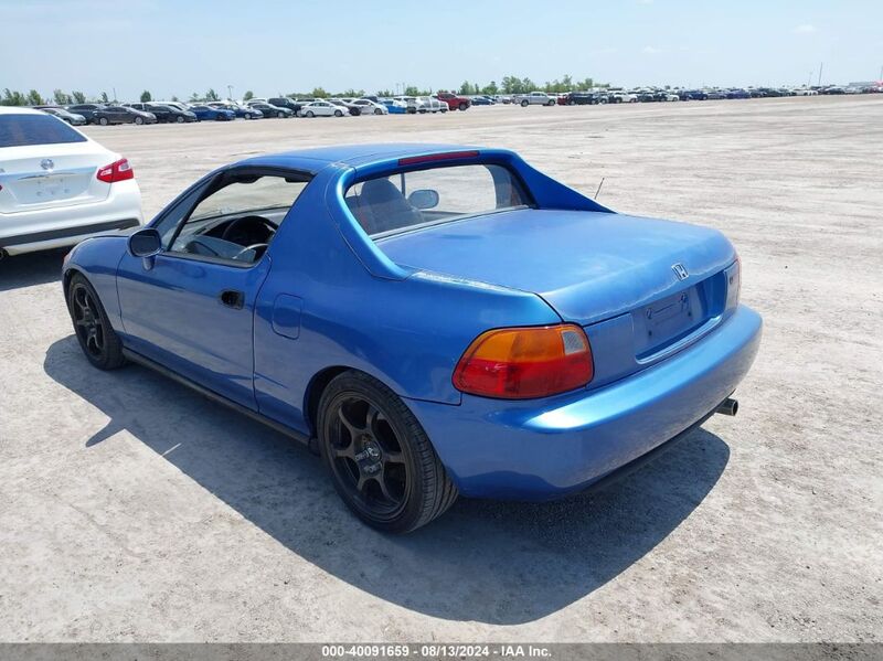 1994 HONDA CIVIC DEL SOL SI Blue  Gasoline JHMEH6169RS002723 photo #4