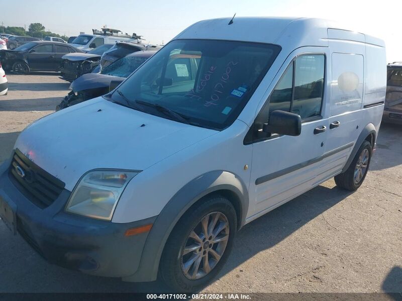 2012 FORD TRANSIT CONNECT XL White  gas NM0LS7AN6CT107080 photo #3