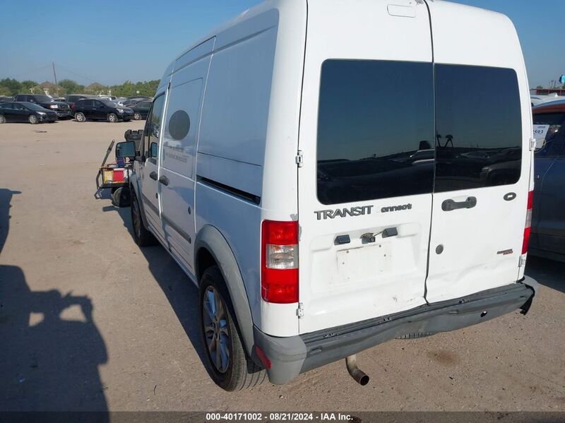 2012 FORD TRANSIT CONNECT XL White  gas NM0LS7AN6CT107080 photo #4