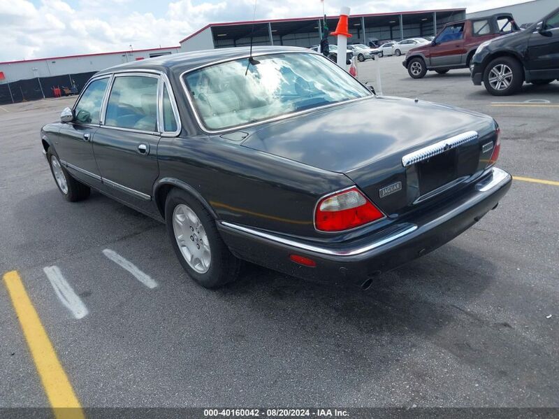 2001 JAGUAR XJ8 VANDEN PLAS Gray  Gasoline SAJDA24C41LF36243 photo #4