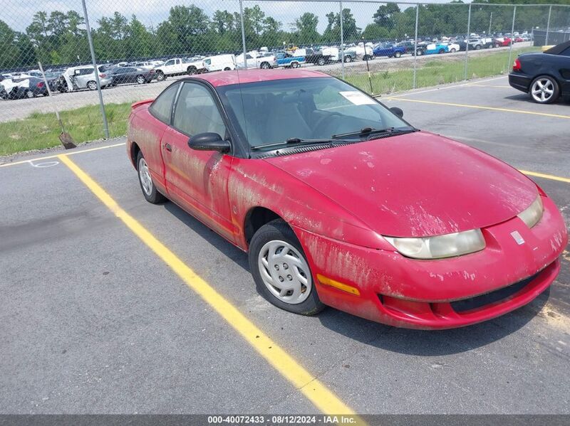 1998 SATURN SC1 Red  Gasoline 1G8ZF1289WZ278201 photo #1