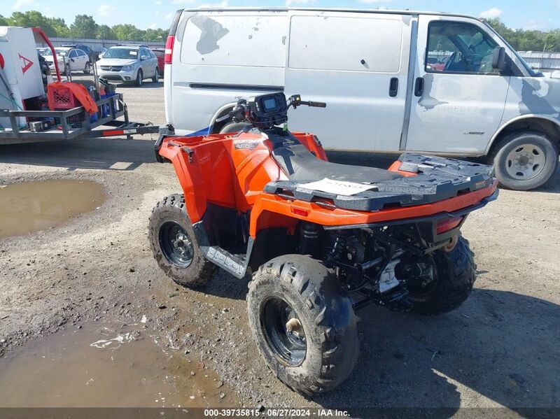 2023 POLA SPORTSMAN 450 H.O. Orange  Other 3NESEA506PN175557 photo #4