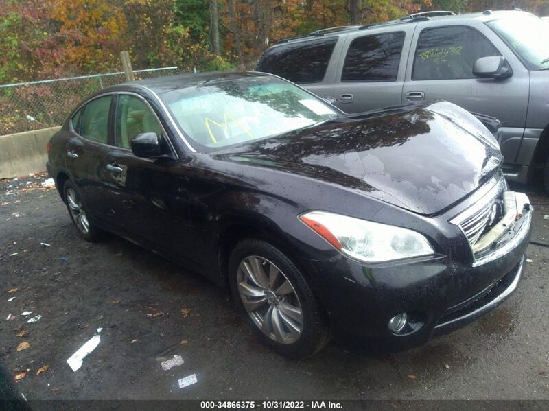 2012 INFINITI M37X Black  Gasoline JN1BY1AR6CM391353 photo #1