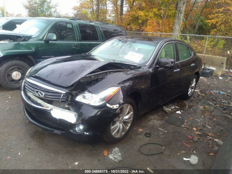 2012 INFINITI M37X Black  Gasoline JN1BY1AR6CM391353 photo #3